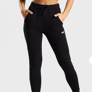 SOLD Gymshark black joggers xs